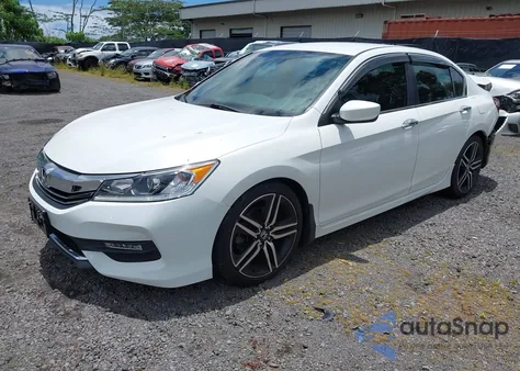 2017 Honda Accord Sport Se from USA, damaged, VIN 1HGCR2F18HA231329